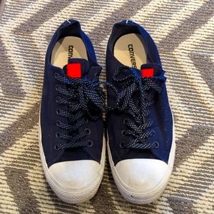Navy Blue Converse All Stars 11.5